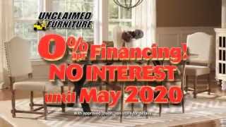 Unclaimed Furniture - Memorial Day Markdowns!
