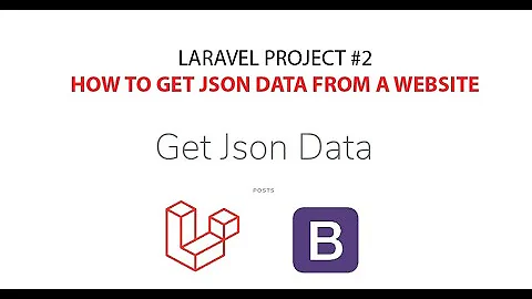 How to Get Json Data Using Laravel 7 #LaravelProject2