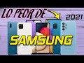 ¿Que Samsung NO COMPRAR?🤡¡EVITA ESTOS CELULARES SAMSUNG 2021!