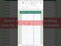 Spot mismatched data in Excel in seconds — no formulas needed 👀