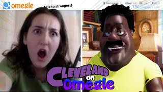 Cleveland Brown on OMEGLE PRANK (Voice Trolling)