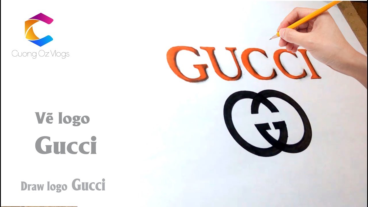 Hướng dẫn cách vẽ logo gucci đơn giản và chuyên nghiệp