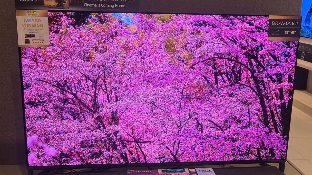 SONY BRAVIA 8II K65XR8M25 A Master class in OLED technology! - YouTube