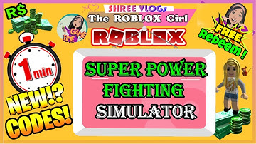 ⏱️ 💪 Roblox Super Power Fighting Simulator 🤼 Codes in 60 Codes ⚡️50M UPDATE Codes latest working