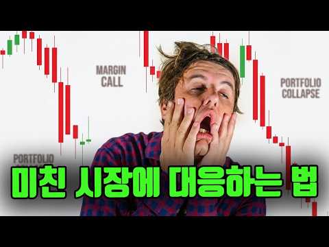 미친 폭락장 대응 어떻게 하나?