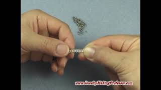 Jewelry Beading Tutorial Figure 8 Ring