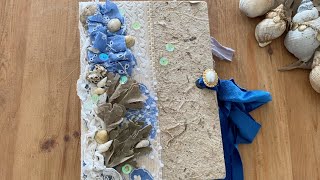New 'by the sea' junk journal | Flip through