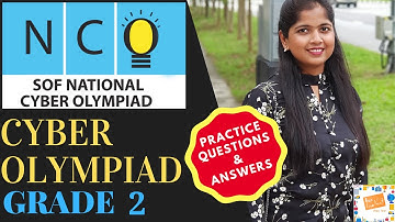 National Cyber Olympiad Grade 2 | Sample Paper 2019 with answers explained | SOF NCO Class 2