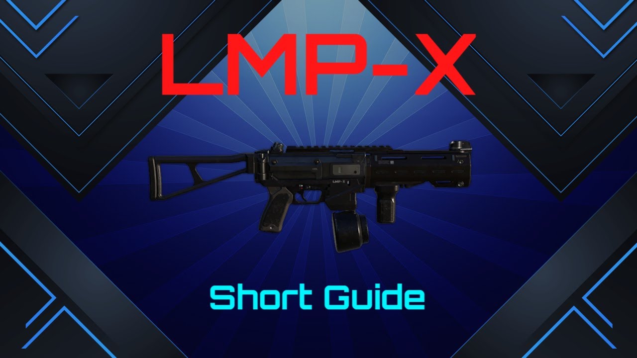 LMP X Short Guide - Rogue Company Weapon Guides - Gl1tch & Talon - Top of the line silenced SMG