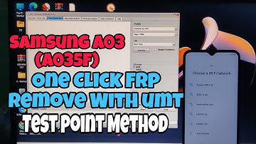 Samsung A03 (A035F) Frp Remove Done With Umt ll How To Remove Samsung A03 Frp With Umt Dongle