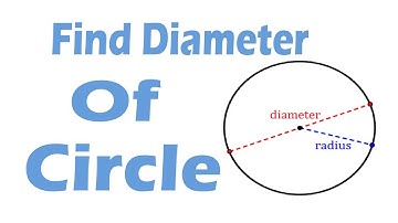 How to Find The Diameter Of A Circle