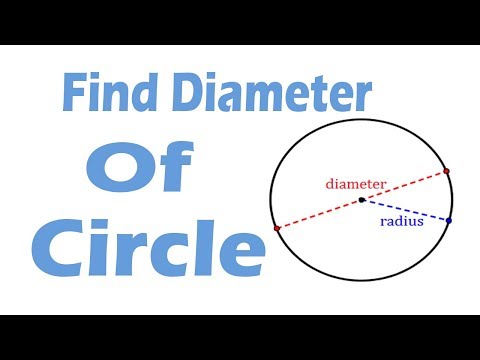 Video: Sådan Finder Du Diameteren, Når Cirklen Er Kendt