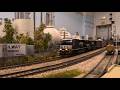 Realistic HO Scale Norfolk Southern Freight Train
