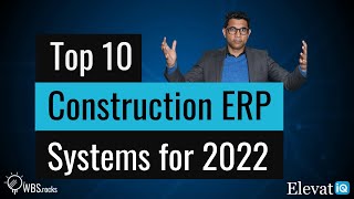 Top 10 Construction ERP systems in 2022