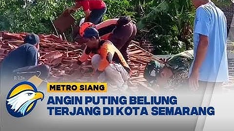 Angin Puting Beliung Terjang Bangunan Bersejarah - [Metro Siang]
