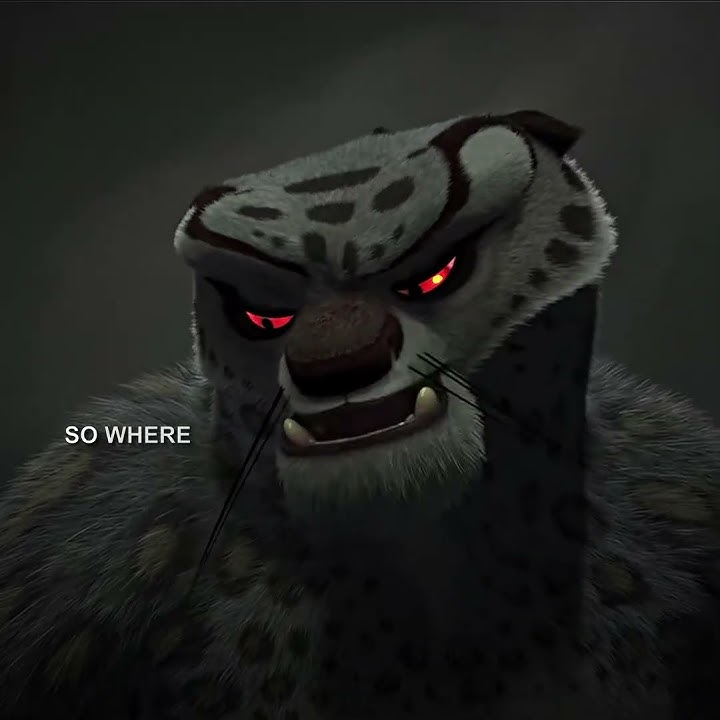 'Did I Scare Him Off' Tai Lung Edit - Kung Fu Panda | Sleepwalker (Slowed) | EditShockSphere |