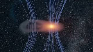 原始星円盤からの磁力線剥離に伴うガス放出