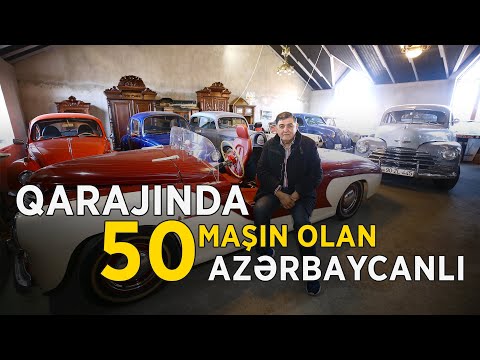 Qarajında 50 maşın olan azərbaycanlı iş adamı