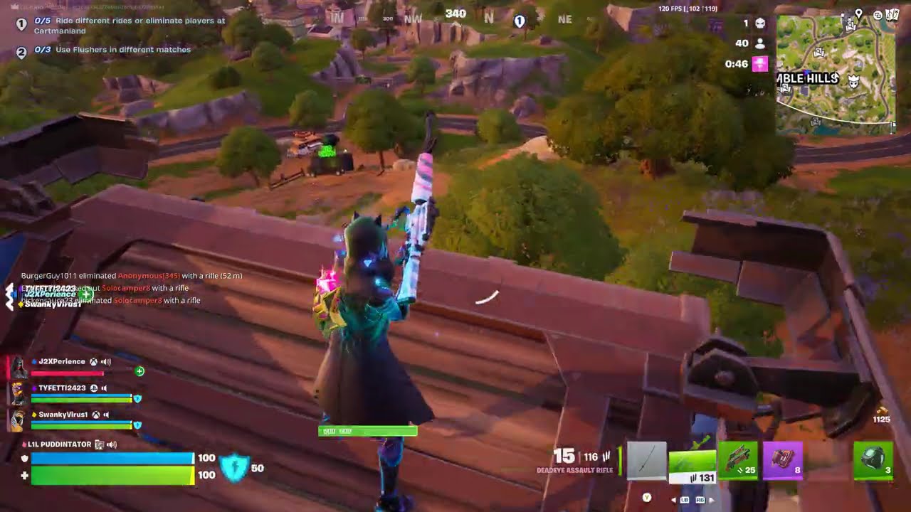 Fortnite - Batman survivor roll!