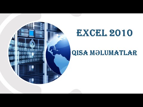 Video: Excel Mac-də ştrix qrafiki necə düzəltmək olar?