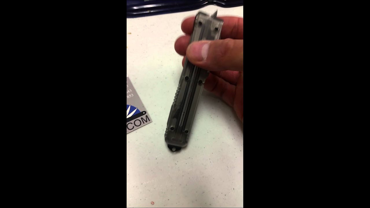 Microtech stuck blade fix
