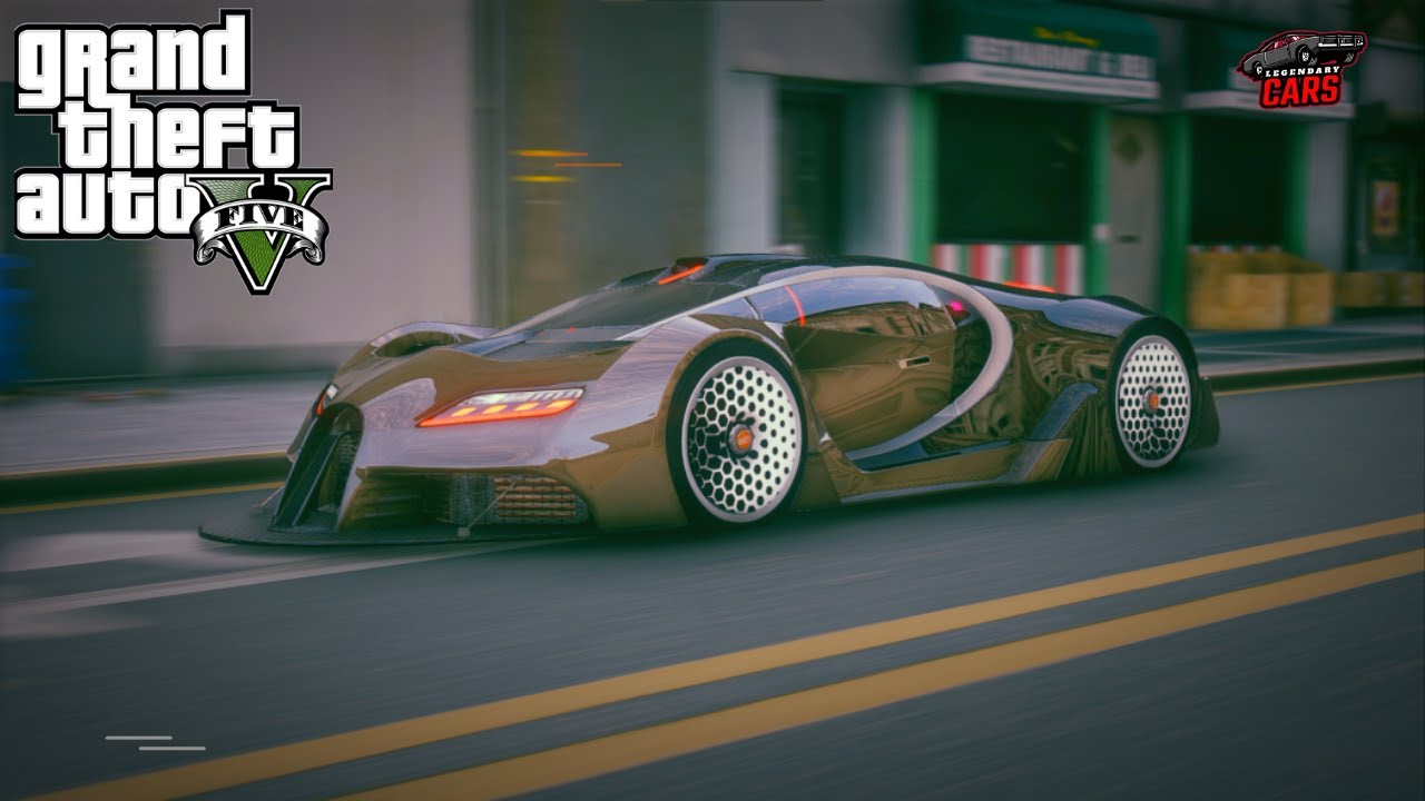 Bugatti Chiron Concept Design - GTA V showcase video, is now available