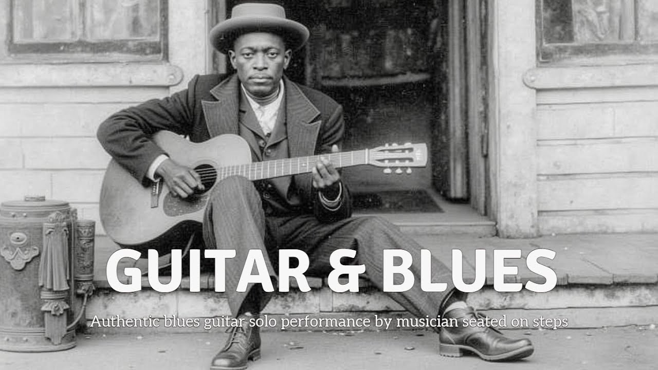 Ощутите подлинное соло на акустической блюзовой гитаре Почувствуйте вечную душу
