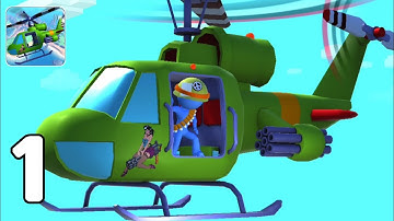 HeliGunner - Part 1 (Android GamePlay Walkthrough)