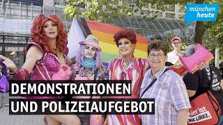 Riesen Auflauf - Demonstrationen und Polizeiaufgebot rund Drag-Lesung für Kinder in der Stadtbiblio