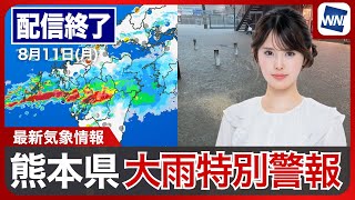 ウェザーニュースの配信のサムネイル画像
