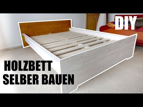 DIY Bett selber bauen unter 100€