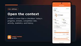 Habit Tracker by Qbito — App Walkthrough screenshot 1