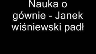 Video thumbnail of "Nauka o Gównie - Janek Wiśniewski"