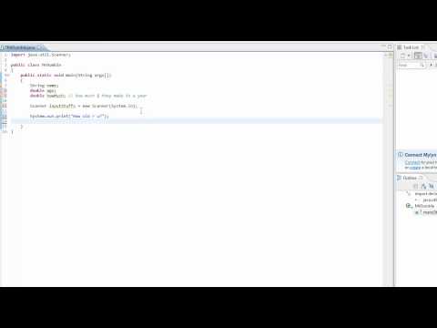 Java Tutorial #9: User Input (I've Got Some If You Need It)!