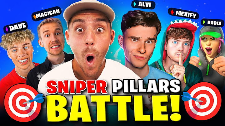 🎯DAS XXL CREATOR *SNIPER ONLY PILLARS* BATTLE! 🏛️