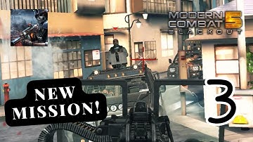 Modern Combat 5: Blackout - Gameplay Walkthrough Part 3 - Chapter 3 - Escape (iOS, Android)