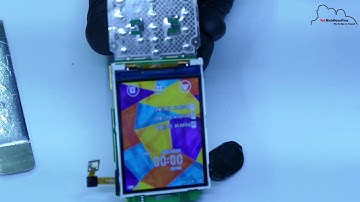 Tecno t401 Triple 3 Sim Card Mobile Phone disassemly 575 hours long battery