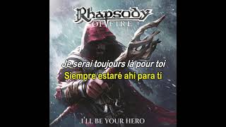 Rhapsody Of Fire - La Force De Me Battre (Lyrics & Sub. Español)