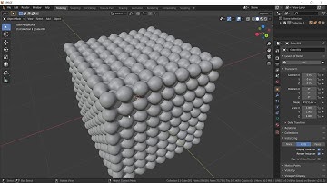 Blender 2.8 - instancing tricks - metaball