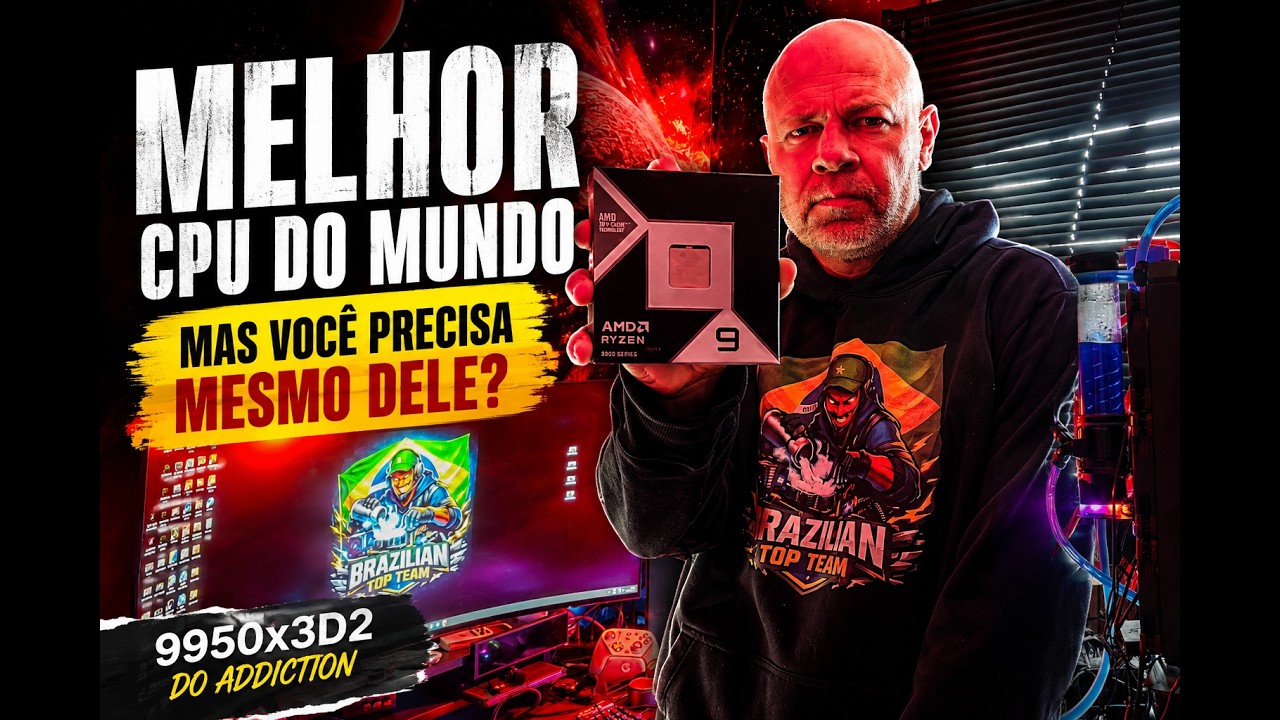 9950X3D2 O Melhor CPU do Mundo, mas... Você Precisa Mesmo Dele? - YouTube