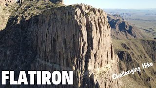 Hiking Flatiron by the Siphon Draw Trail  Superstition Wilderness, Arizona