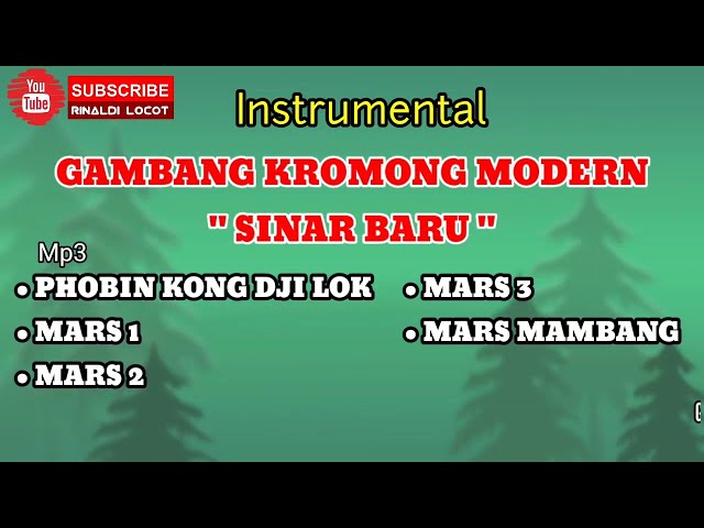 LAGU PEMBUKAAN (INSTRUMENTAL) Mp3 - GAMBANG KROMONG MODERN SINAR BARU || Live kemuning class=