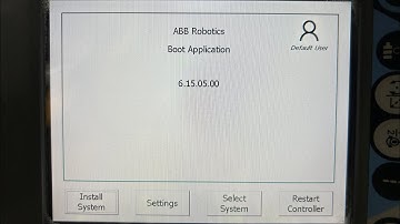 ABB IRC5: Start Boot Application to Restart Controller and Load Module to be used on AUTO CYCLE