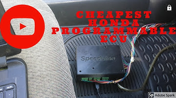 Honda Speeduino ECU Install