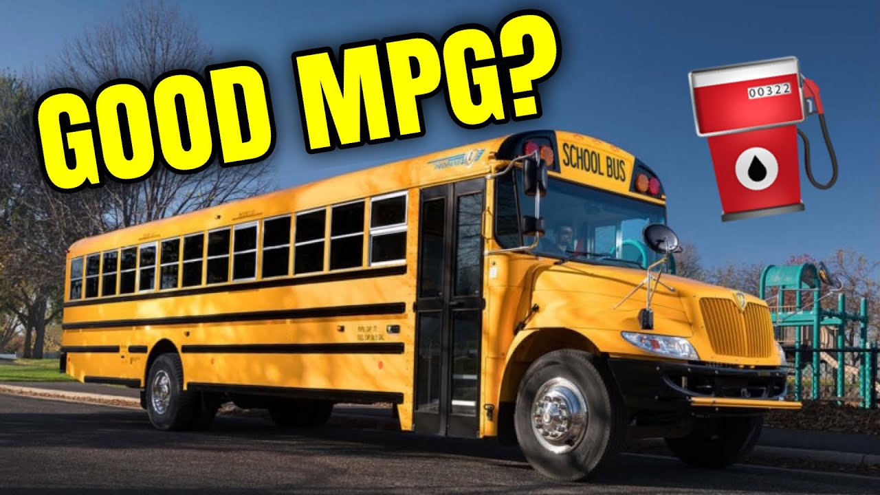 How Many Miles Per Gallon Do School Buses Get?