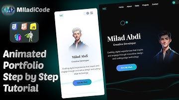 Create a 3D Animated Portfolio Website | HTML, CSS, JavaScript, GSAP & Spline Tutorial