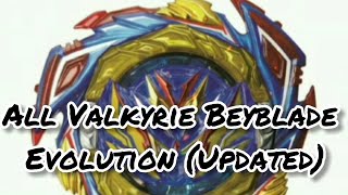 All Valkyrie Beyblade Evolution (Updated)|Evolution of Beyblade| subscribe for more