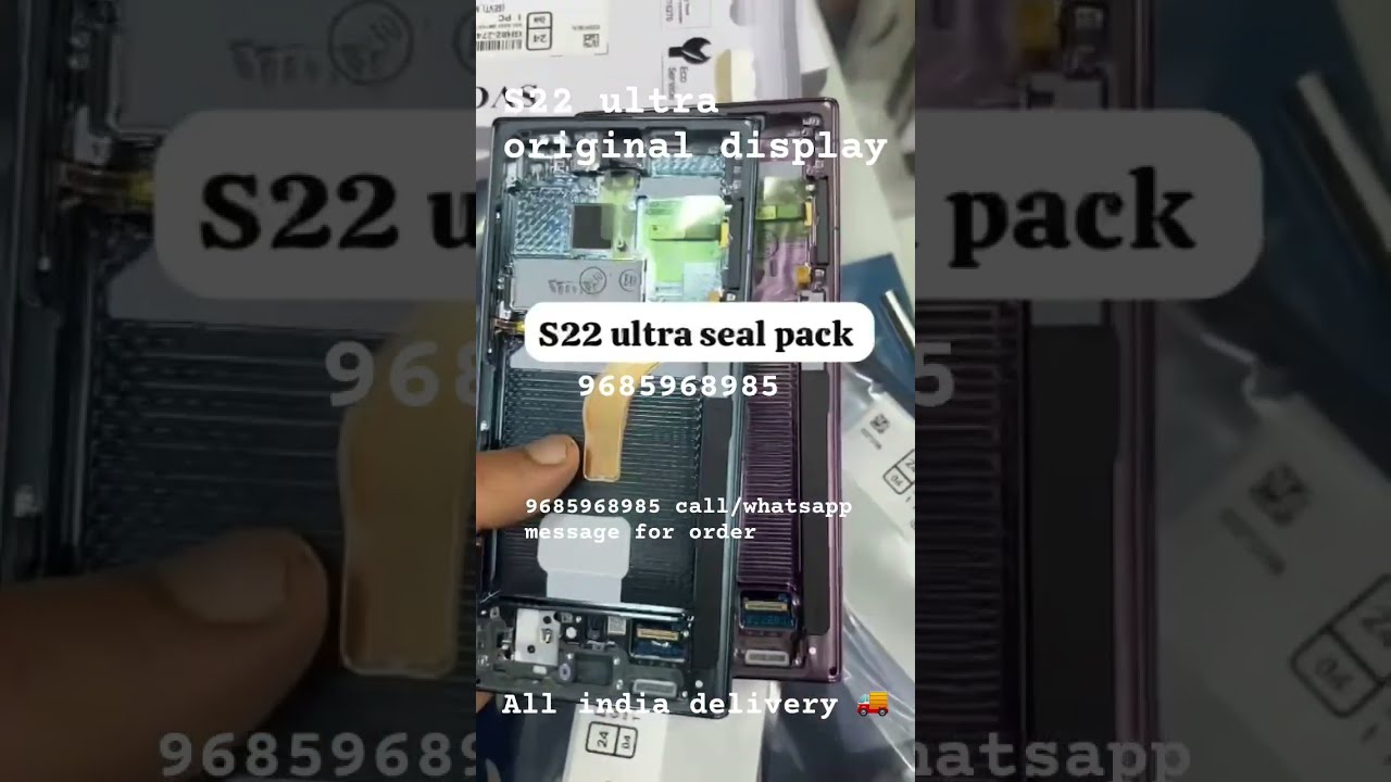 S22 Ultra Original Display Price Samsung Repair Cost