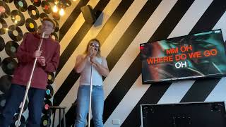 Myself Singing At Wintergarden Strike Bowling 11