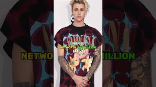 Justin Bieber's Net Worth Over the Years #networth #ytshorts #justinbieber #justinbieber2025 #music Wealth